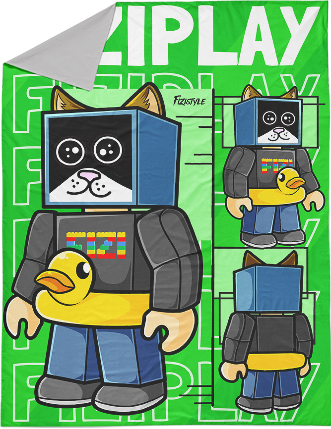 Povlečení 3D 140x200, 70x90cm - FIZIplay