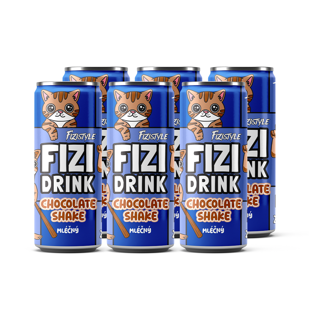 FIZI DRINK - Chocolate Shake 250ml CZE
