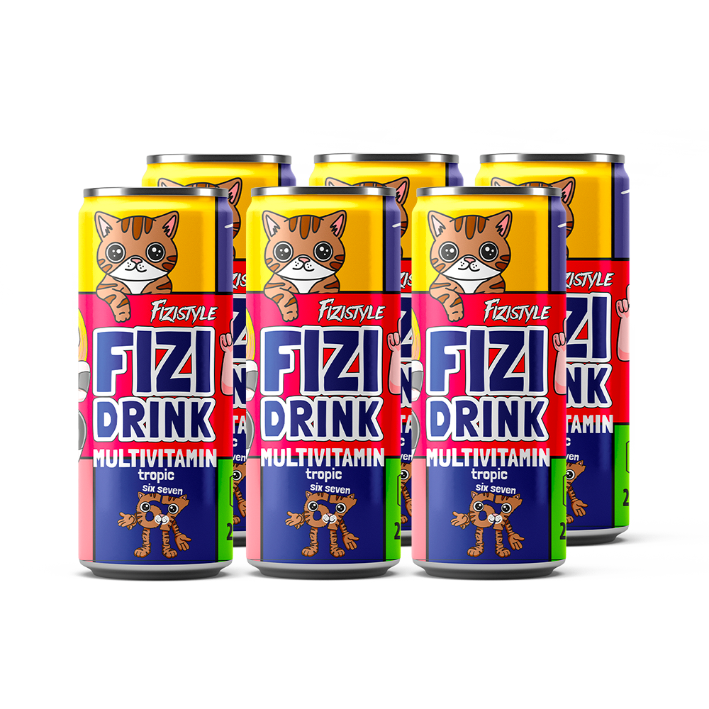 FIZI DRINK - Multivitamín Tropical 250ml CZE