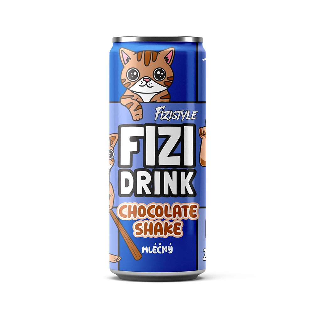 FIZI DRINK - Chocolate Shake 250ml CZE