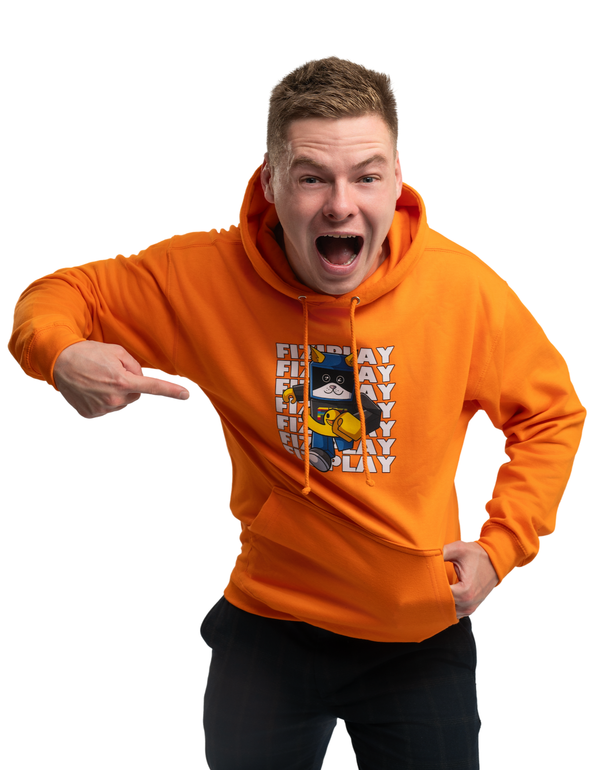 Mikina FIZIplay - oranžová