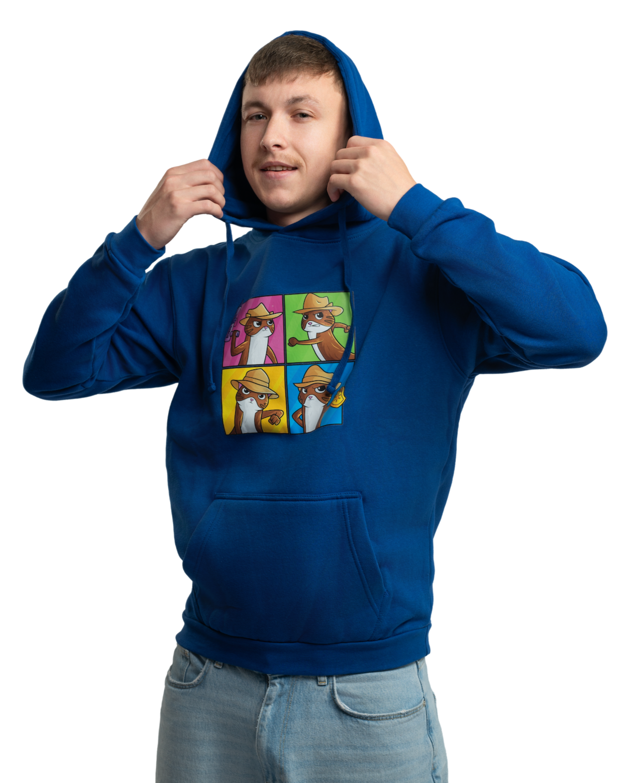 Mikina Agent KOCOUREK BORIS - modrá