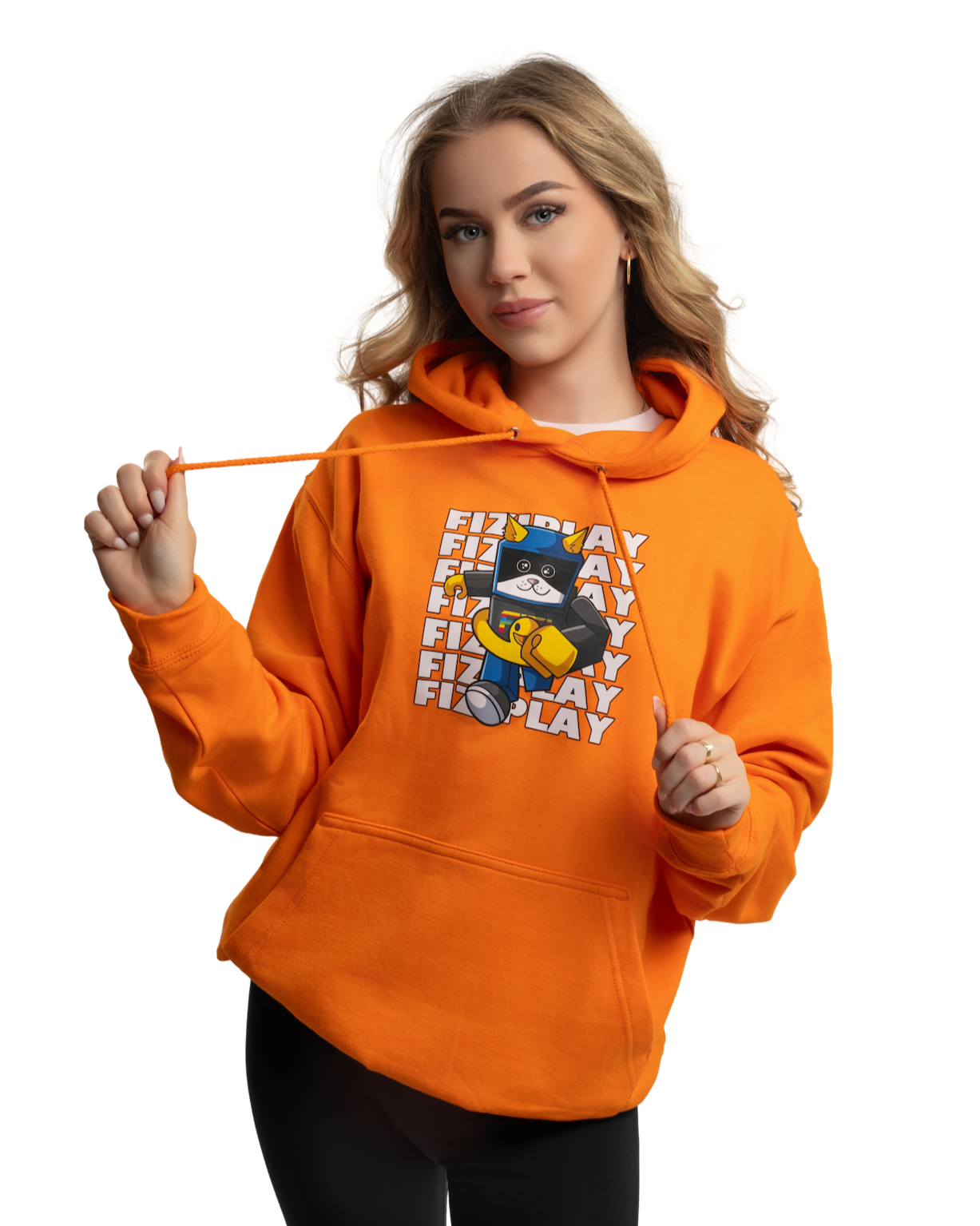 Mikina FIZIplay - oranžová