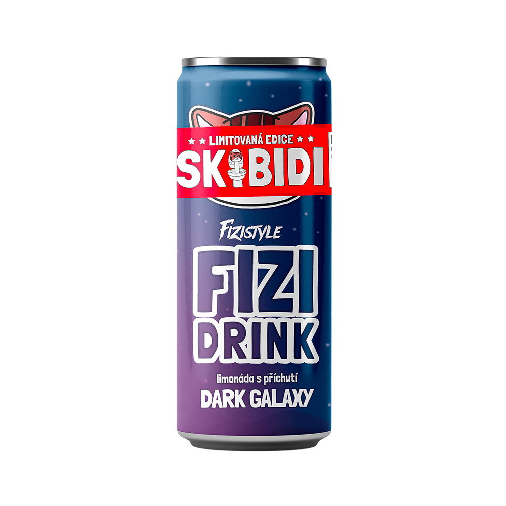 FIZI DRINK - Dark Galaxy 250ml (SKIBIDI EDICE)