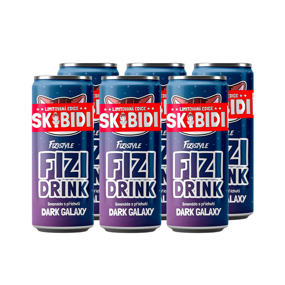 FIZI DRINK - Dark Galaxy 250ml (SKIBIDI EDICE)