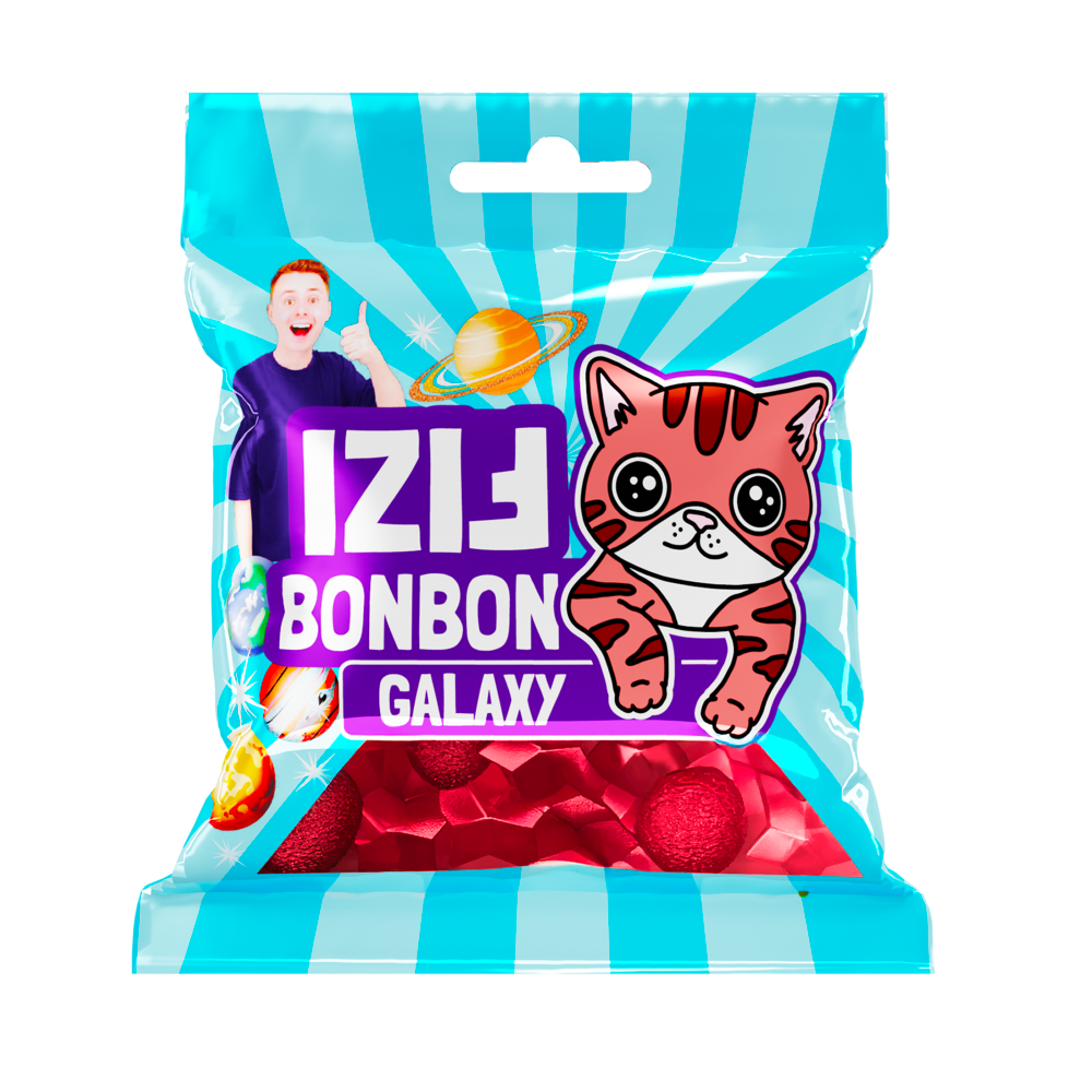 FIZIho BONBÓNY - Galaxy 80g 5 ks
