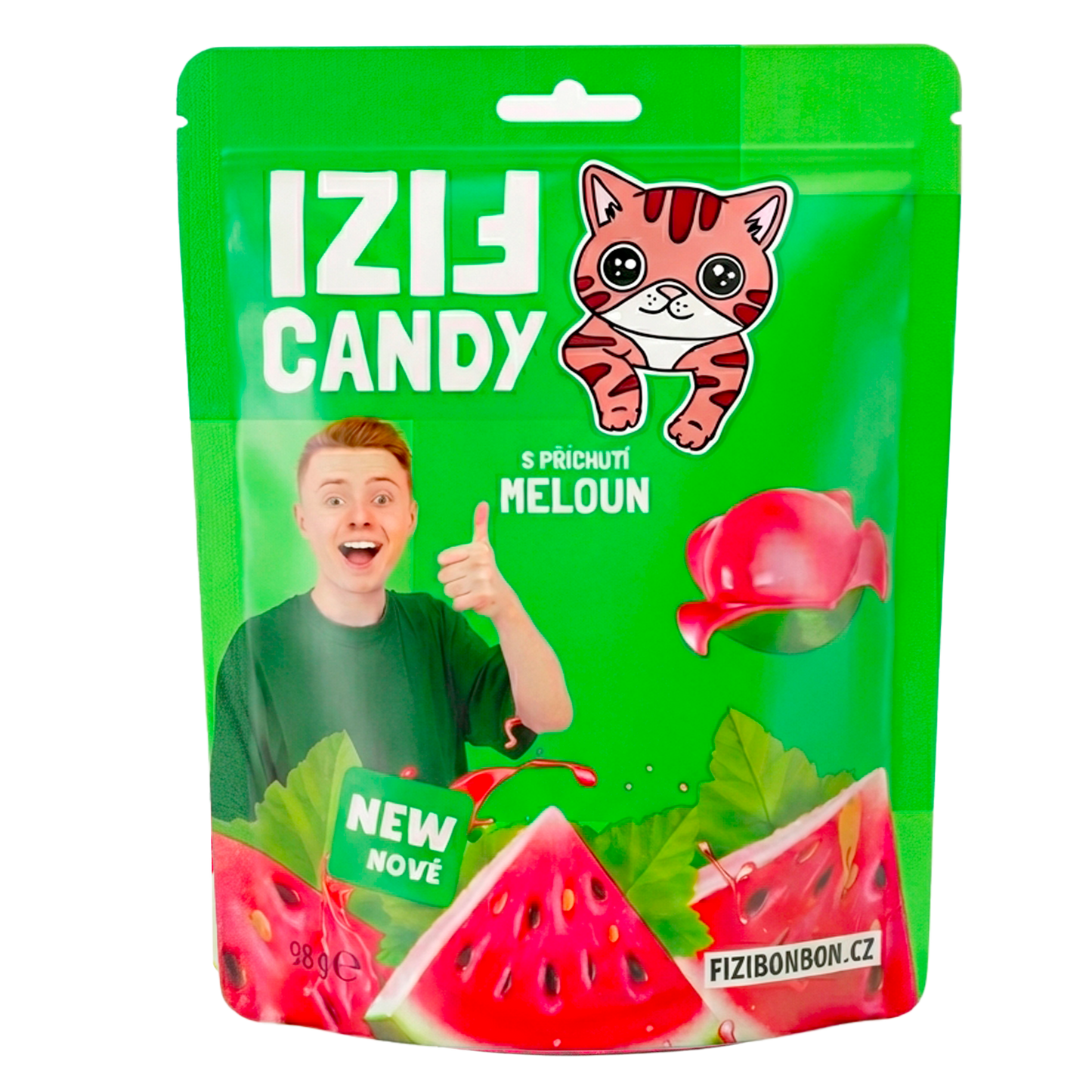 FIZIho JUICY BONBÓNY - Meloun 98g 5 ks