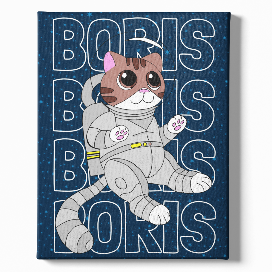 Obraz na plátně - ASTRONAUT KOCOUREK BORIS