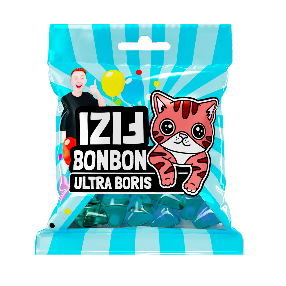 FIZIho BONBÓNY - Ultra Boris 80g 5 ks