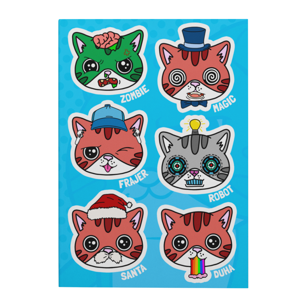 Samolepky KOCOUREK BORIS