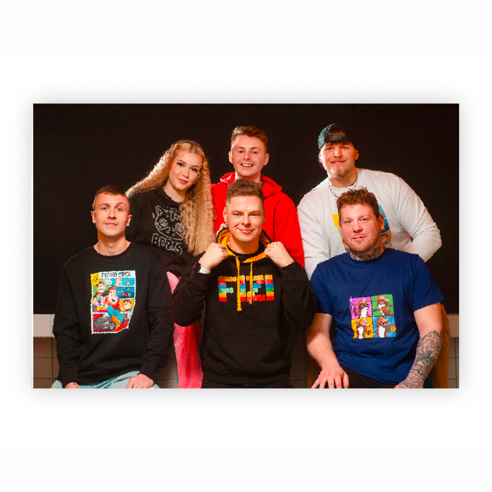 Plakát celé FIZIcrew - A3