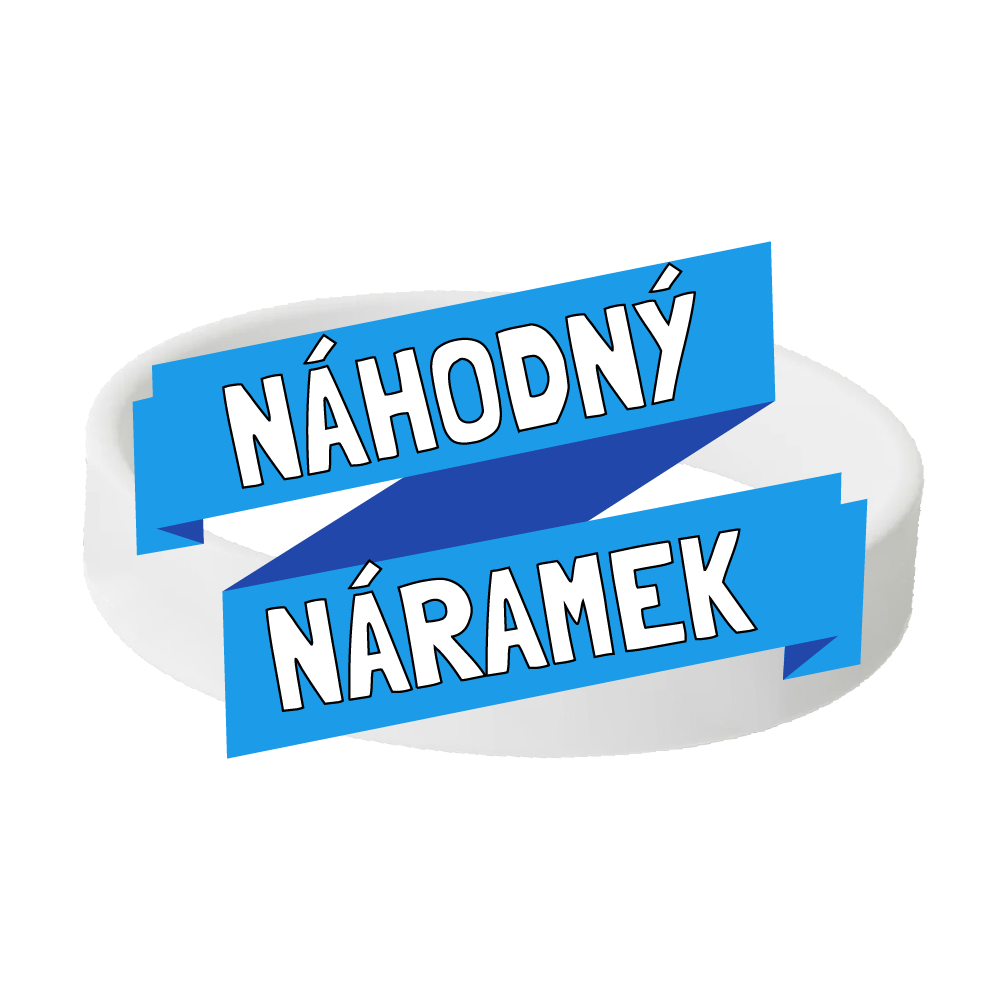 Gumový NÁHODNÝ náramek