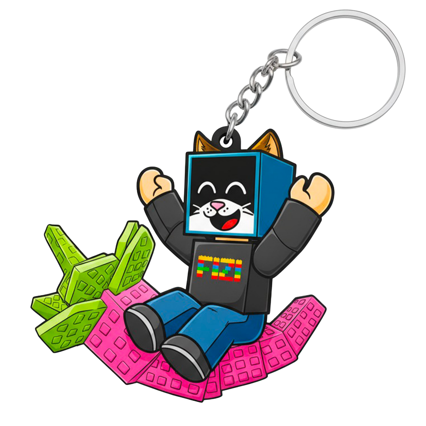 Přívěšek na kliče FIZIplay postavička - gumový