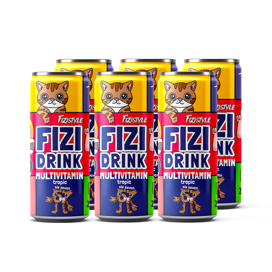FIZI DRINK - Multivitamín Tropical 250ml CZE