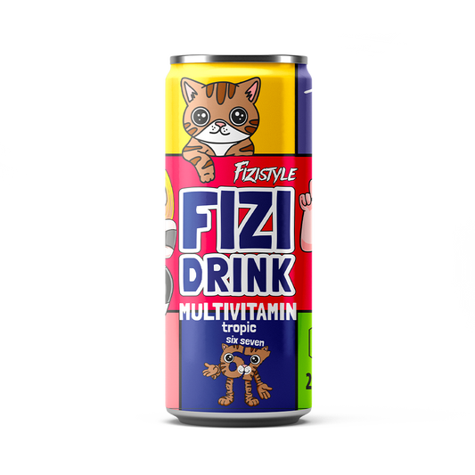 FIZI DRINK - Multivitamín Tropical 250ml CZE