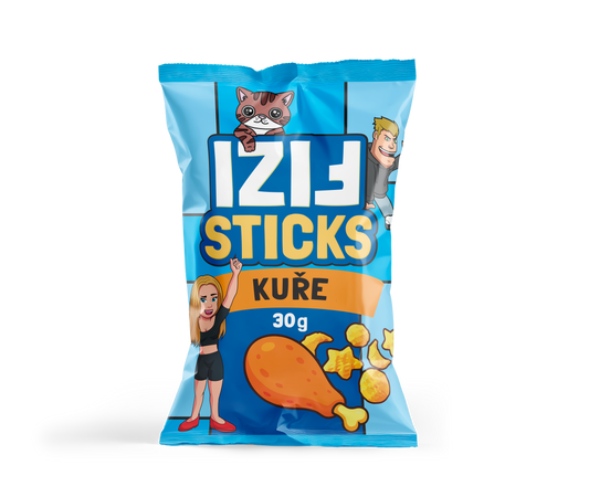 FIZIho STARS - Kuře 30g 5ks