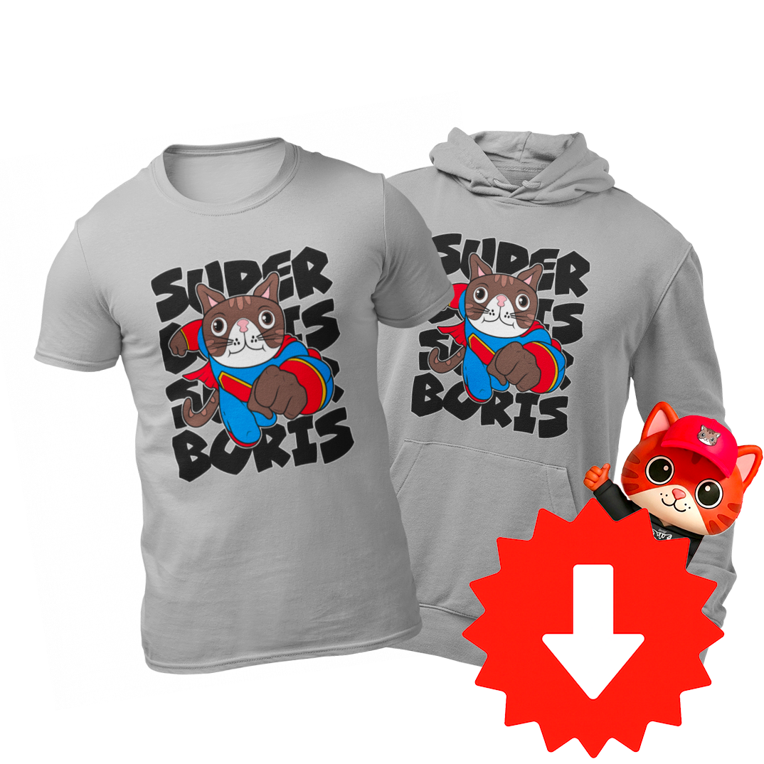 Set Tričko + Mikina SUPERHRDINA