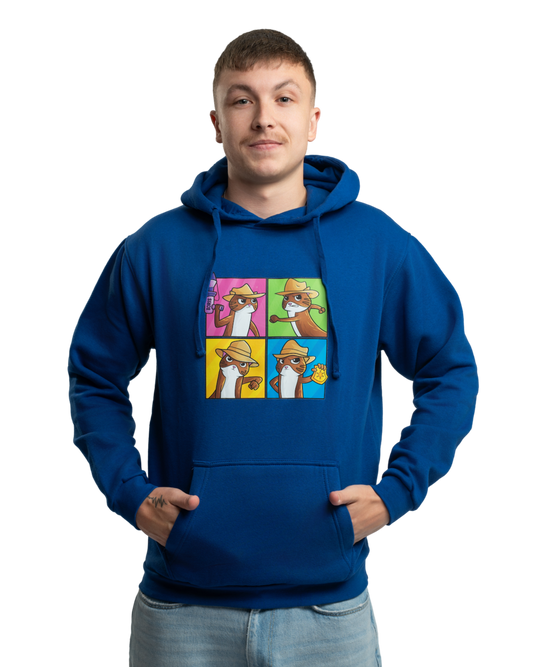 Mikina Agent KOCOUREK BORIS - modrá