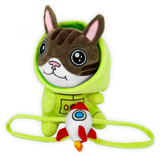 Plyšák Astronaut Kocourek Boris - 25 cm