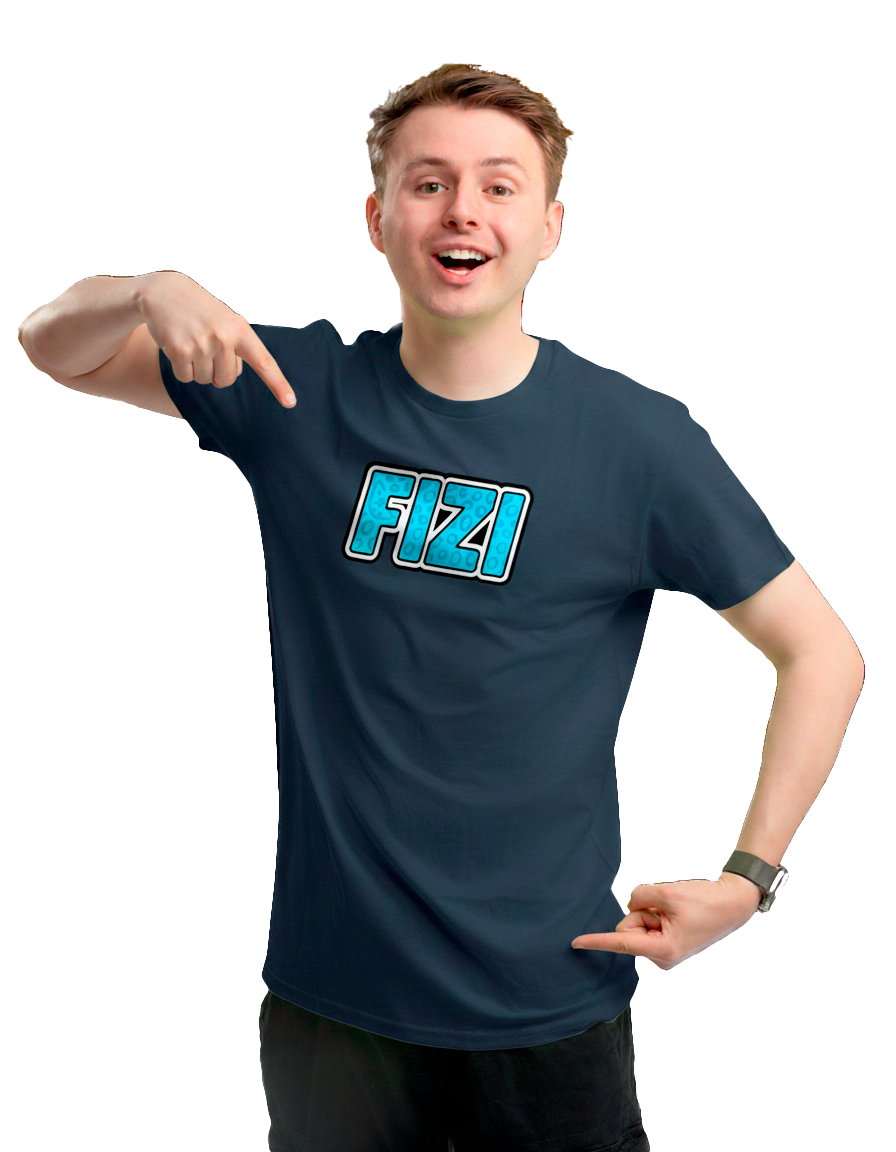 Tričko FIZI - Modré navy