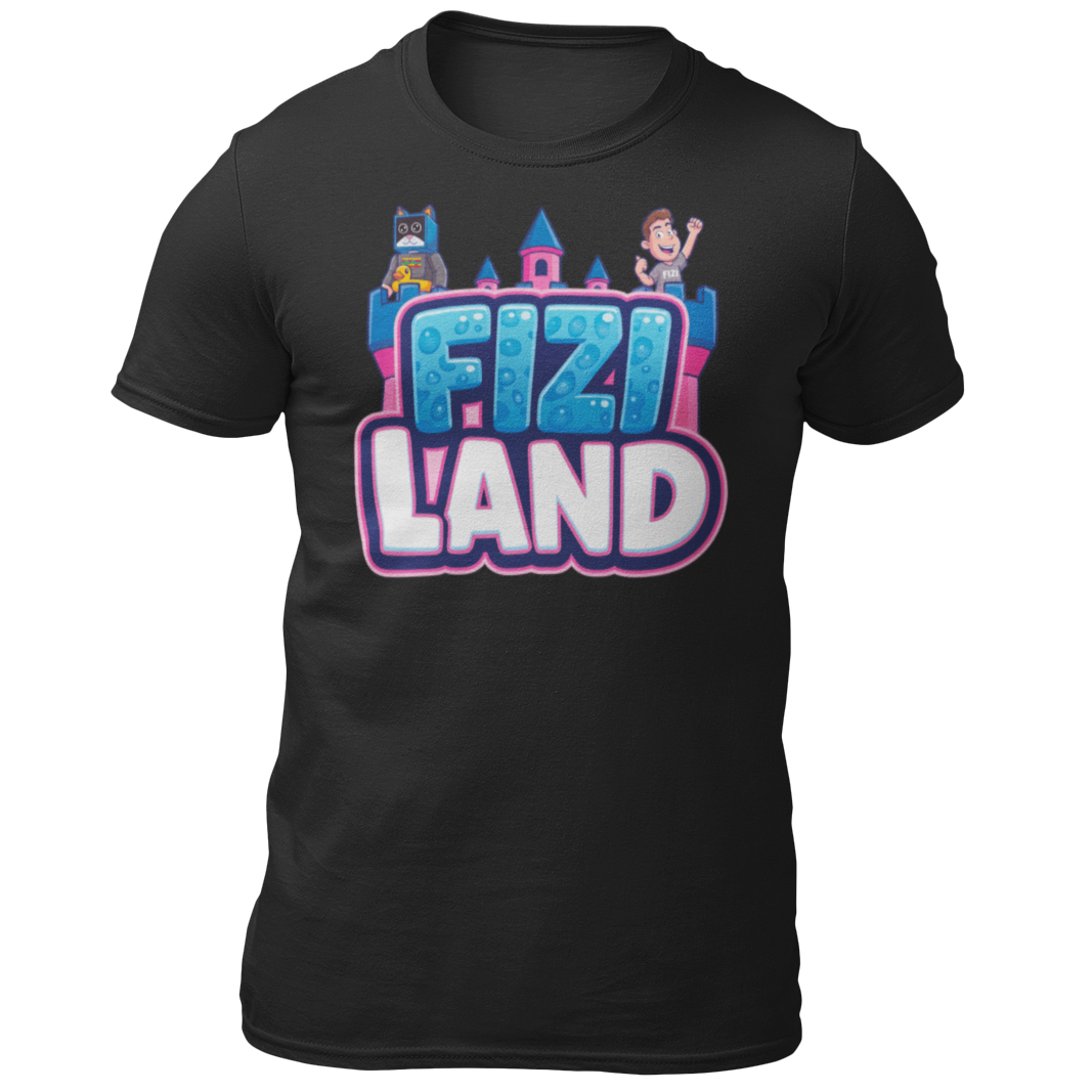 Tričko FIZILAND - černé