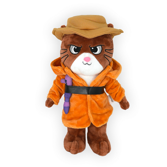 Plyšák Agent Kocourek Boris + Ponožky zdarma