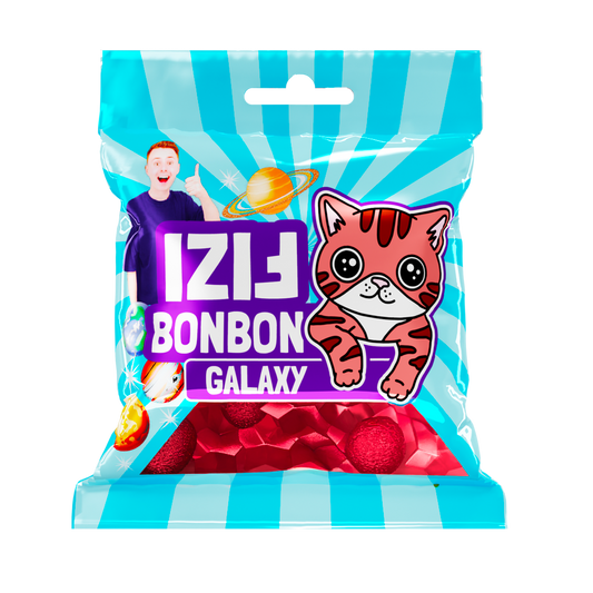 FIZIho BONBÓNY - Galaxy 80g 5 ks
