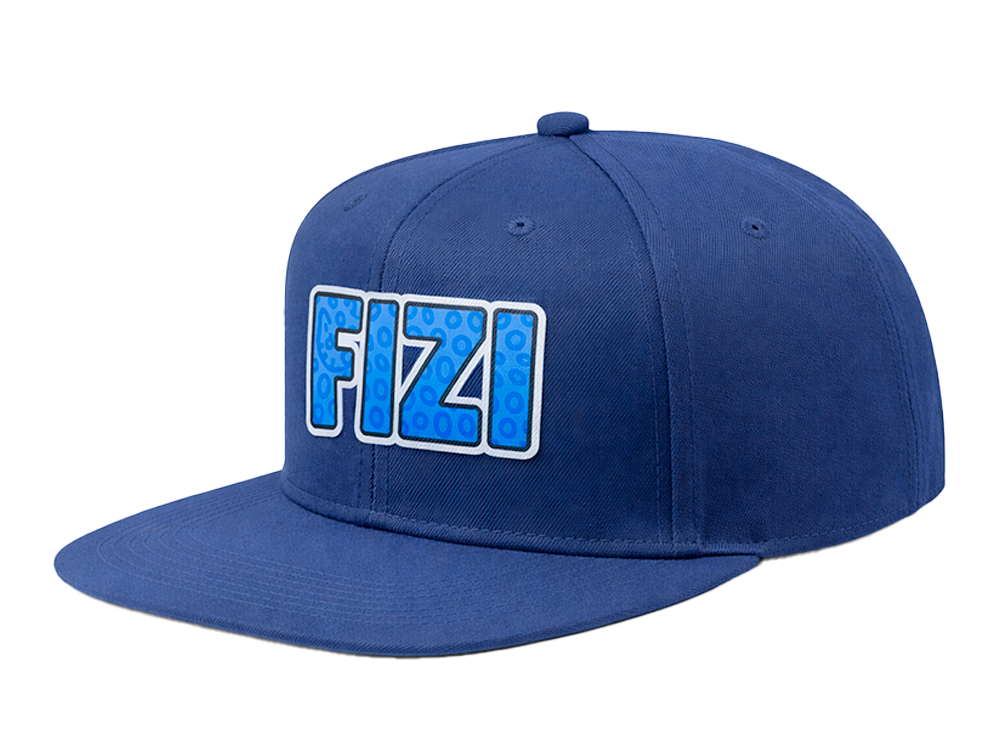 Snapback FIZI - modrý