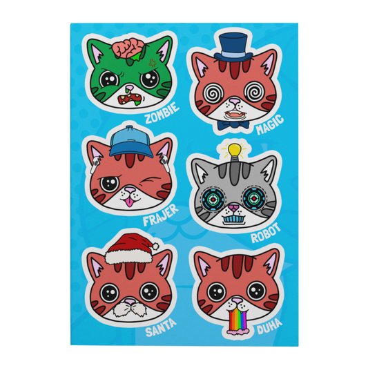 Samolepky KOCOUREK BORIS