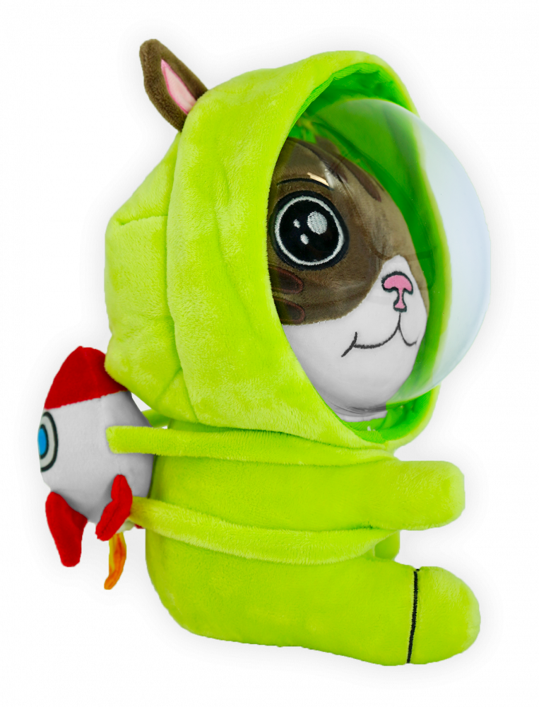 Plyšák Astronaut Kocourek Boris - 25 cm